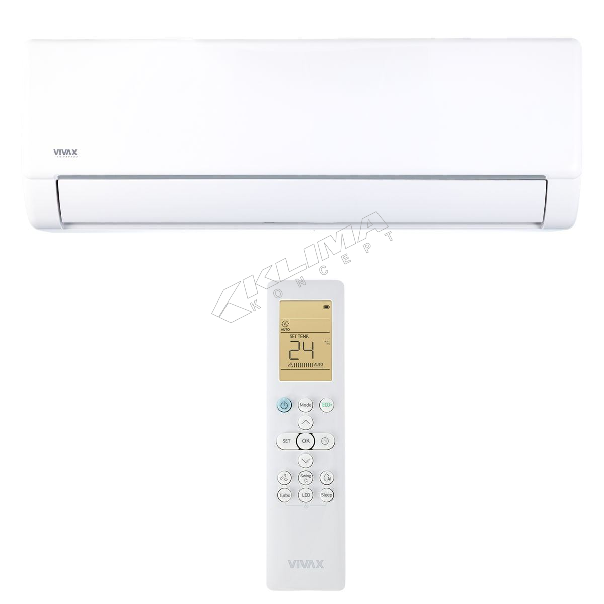 VIVAX KLIMA UREĐAJ 7,03kW ACP-24CH70AEQI PRO R32