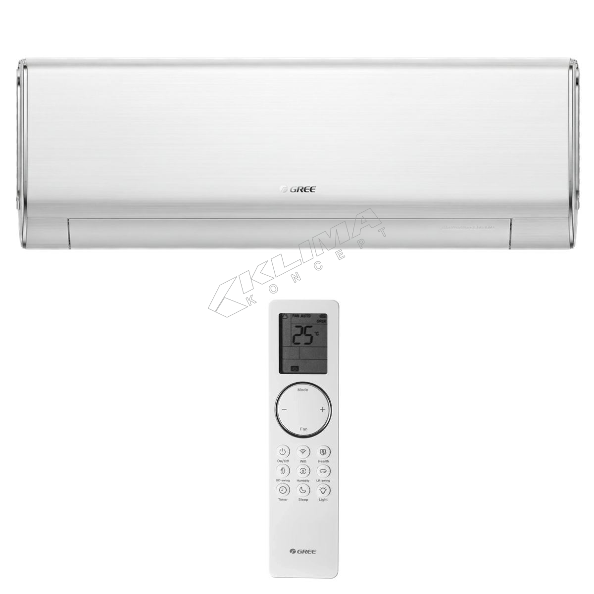 GREE KLIMA UREĐAJ 3,5kW GWH12BCCXD/GWH12AWCXD