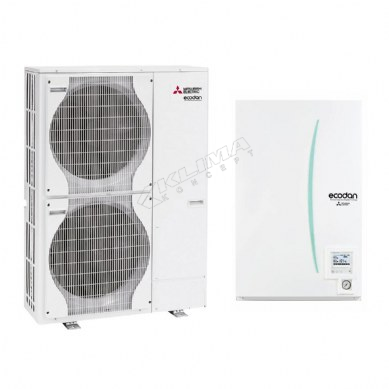 Mitsubishi Electric Ecodan - Set PUHZ-SW160YKA/ERSE-YM9ED trofazna