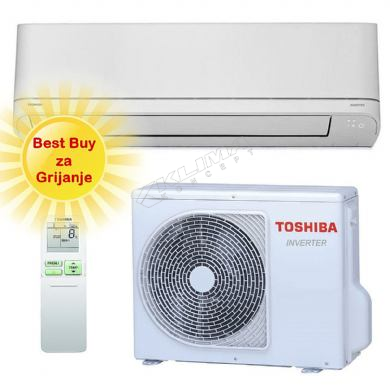 TOSHIBA KLIMA UREĐAJ RAS-18J2KVRG-E/RAS-18J2AVRG-E - optimiziran za grijanje