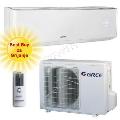 GREE KLIMA UREĐAJ GWH18YDXF/GWH18ACDXF - Premium uređaj optimiziran za grijanje