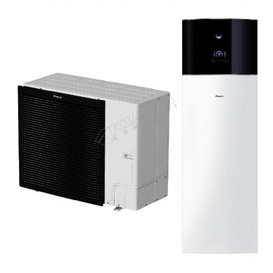 Daikin Altherma 3 R › dvozonski modeli samo za grijanje › 11 -16 kW › integriran spremnik za PTV EBVH-D6V/D9W + ERLA-DV3(37)/DW1(17) › trofazna