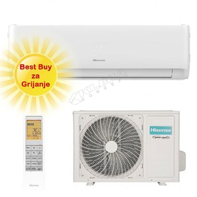 HISENSE KLIMA UREĐAJ KF50XS1G - optimiziran za grijanje