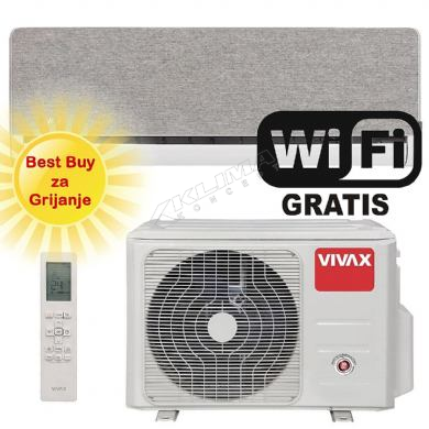 VIVAX KLIMA UREĐAJ ACP-18CH50AEHI+ R32 SILVER