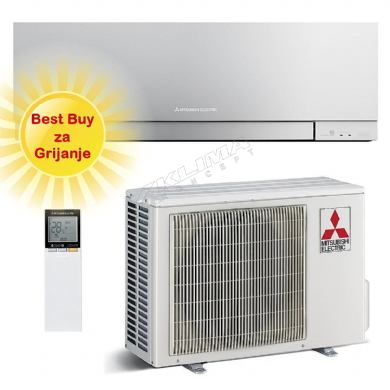 MITSUBISHI ELECTRIC KLIMA UREĐAJ MSZ-EF25VGKS/MUZ-EF25VG R32