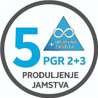 PRODULJENO JAMSTVO BONUS-ZAŠTITA PGR 60 (2+3) - UKUPNO 5 GODINA JAMSTVA ZA UREĐAJE 1.000,01 DO 1.300,00 €