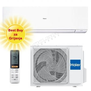 HAIER KLIMA UREĐAJ 5kW AS50XCAHRA/1U50KEFFRA-1 - optimiziran za grijanje