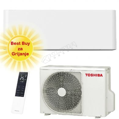 TOSHIBA KLIMA UREĐAJ 7kW RAS-B24P2KVSG-E/RAS-24P2AVSG-E - optimiziran za grijanje