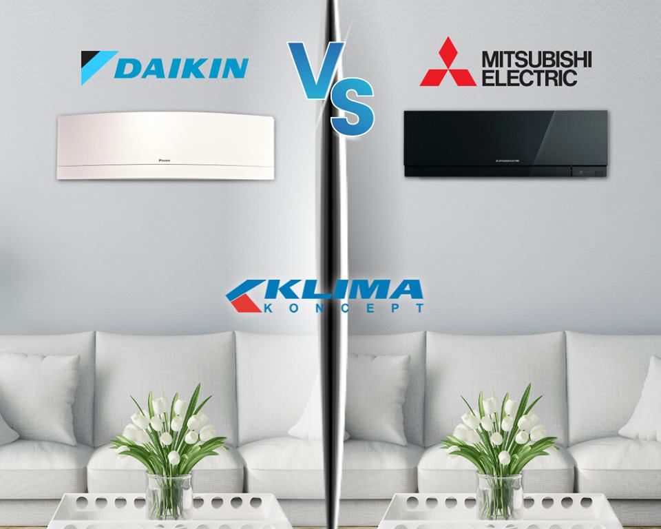 daikin mitsubishi usporedba