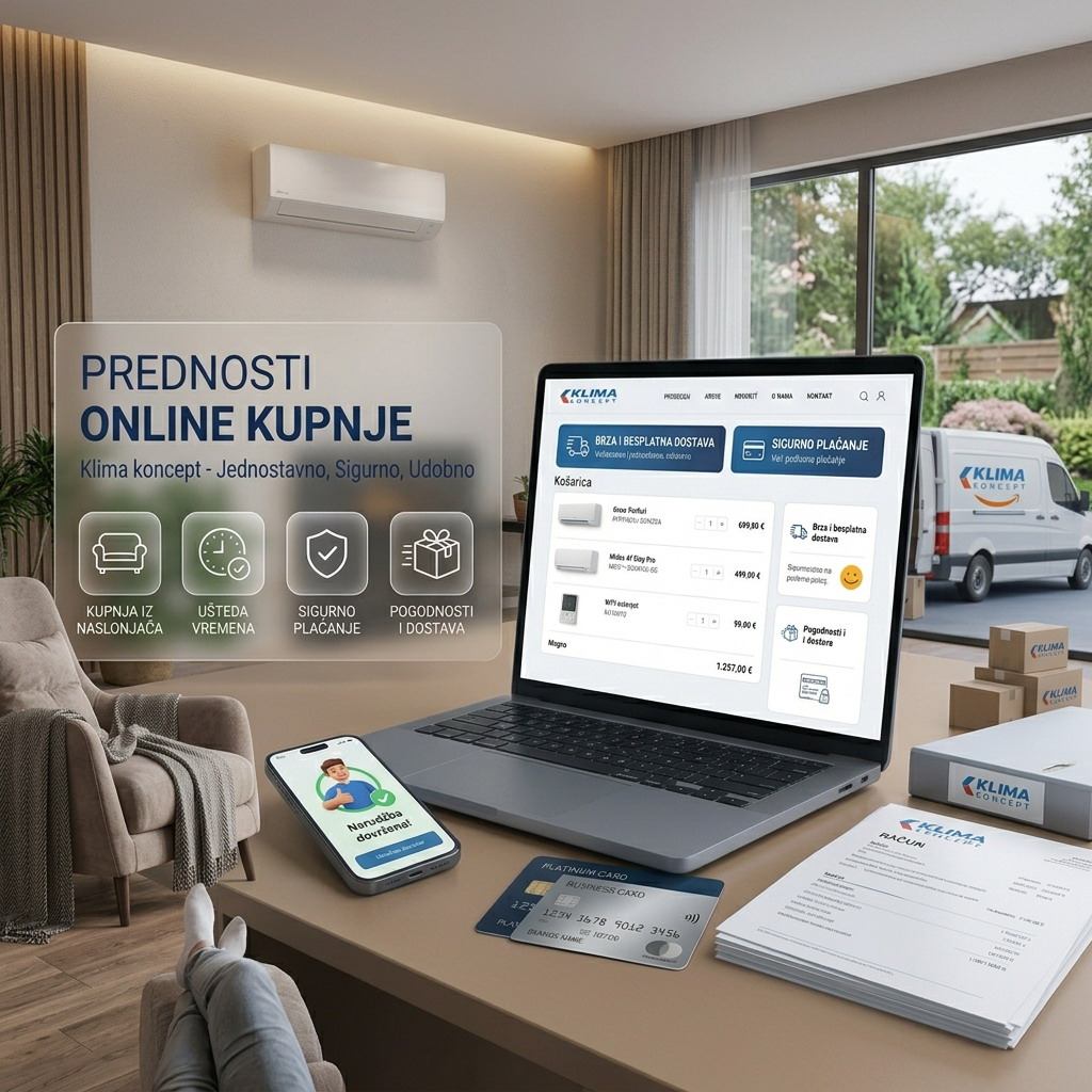 Prednosti online kupnje - Kupujete iz svojega naslonjača