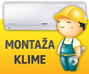 MONTAŽA KLIMA UREĐAJA NA POSTAVLJENE INSTALACIJE