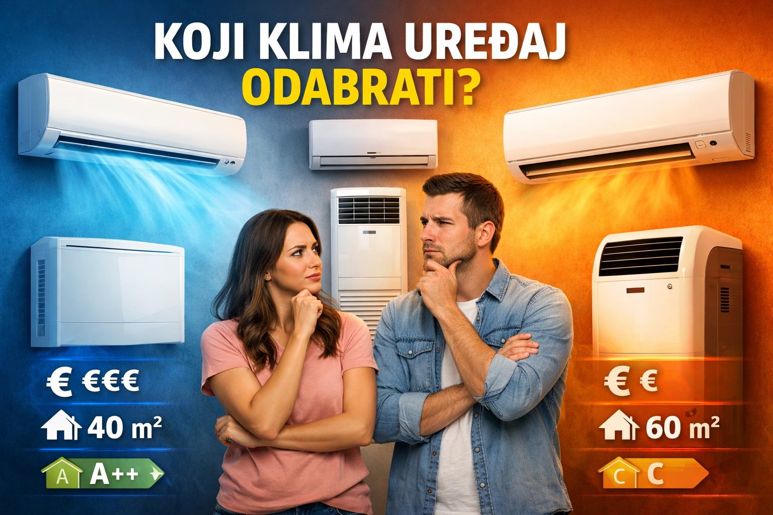 KOJI KLIMA UREĐAJ ODABRATI?