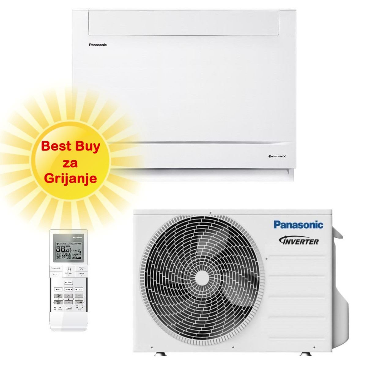 Panasonic Klima Uređaj 2,5Kw Kit-Z25Cfe
