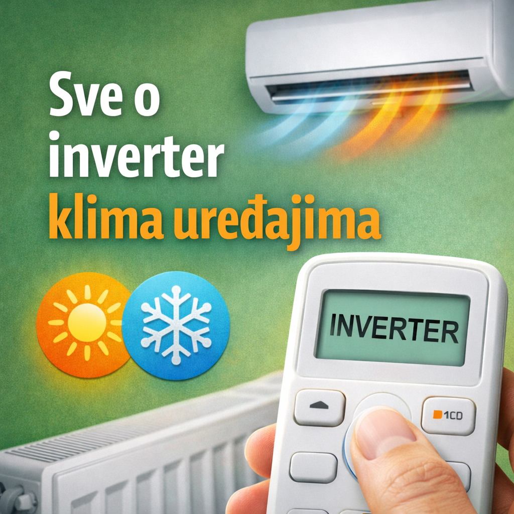 SVE O INVERTER KLIMA UREĐAJIMA