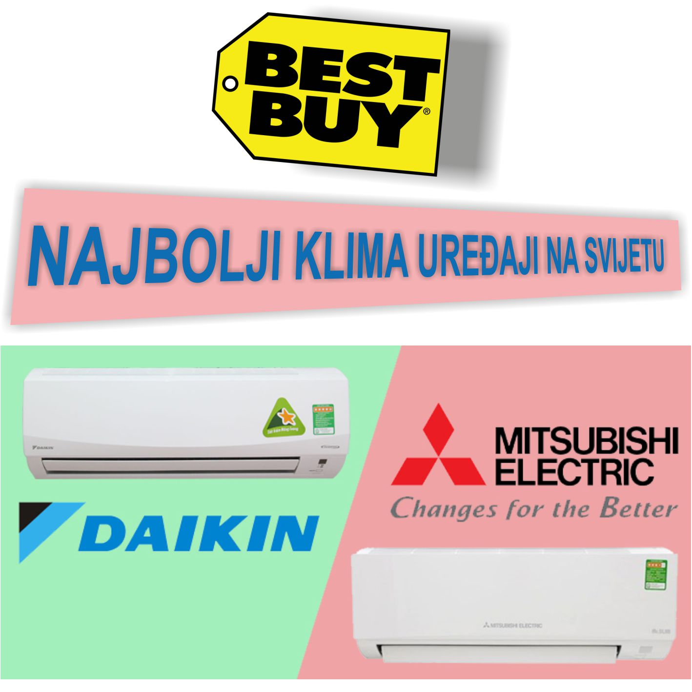 EVO ZAŠTO SU MITSUBISHI I DAIKIN NAJBOLJI KLIMA UREĐAJI