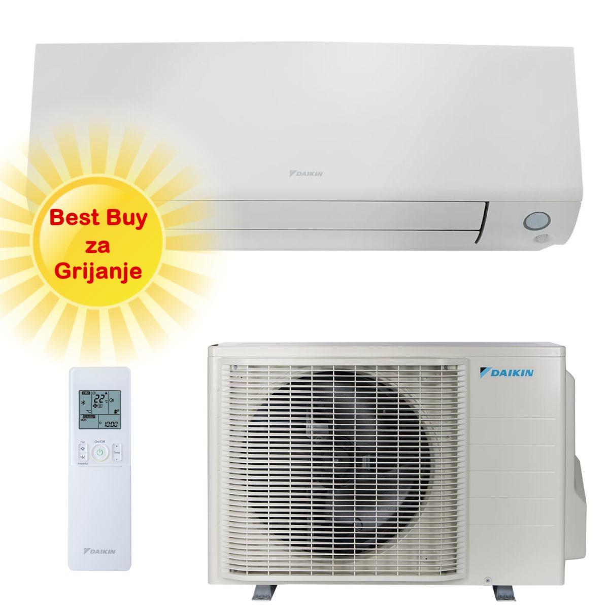 Daikin Klima Uređaj 3,4Kw Ftxm35A/Rxm35 R-32