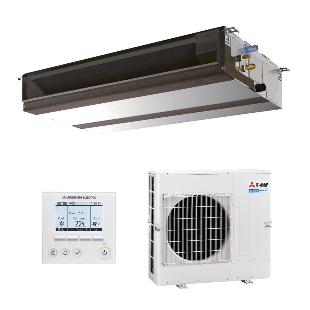 Mitsubishi Electric 13,4Kw Pead-Sm140Jal/Suz-Sm140Yka Trofazna