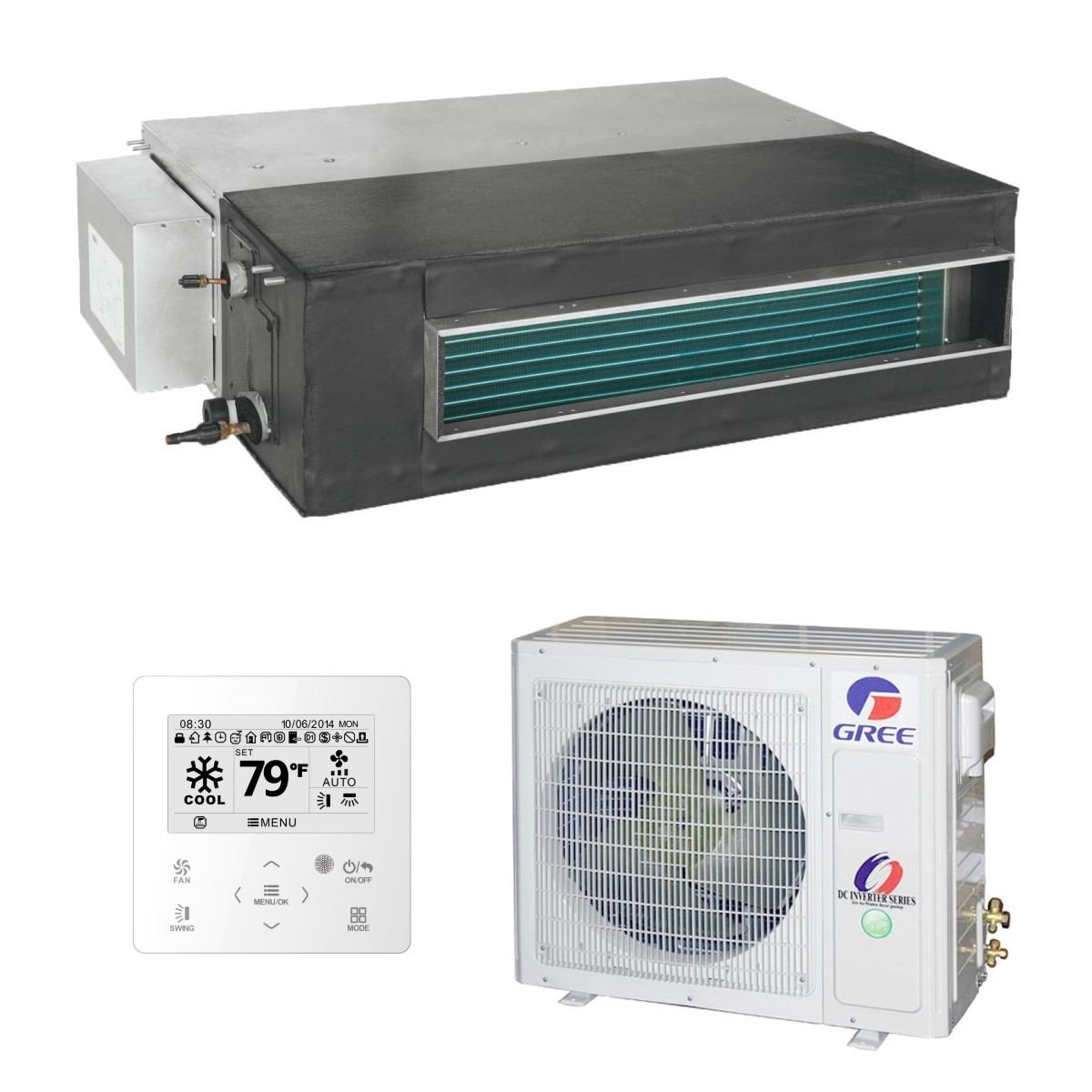 Gree Klima Uređaj 5Kw Gud50Ps(A-S)/Gud50W(Nha-S)