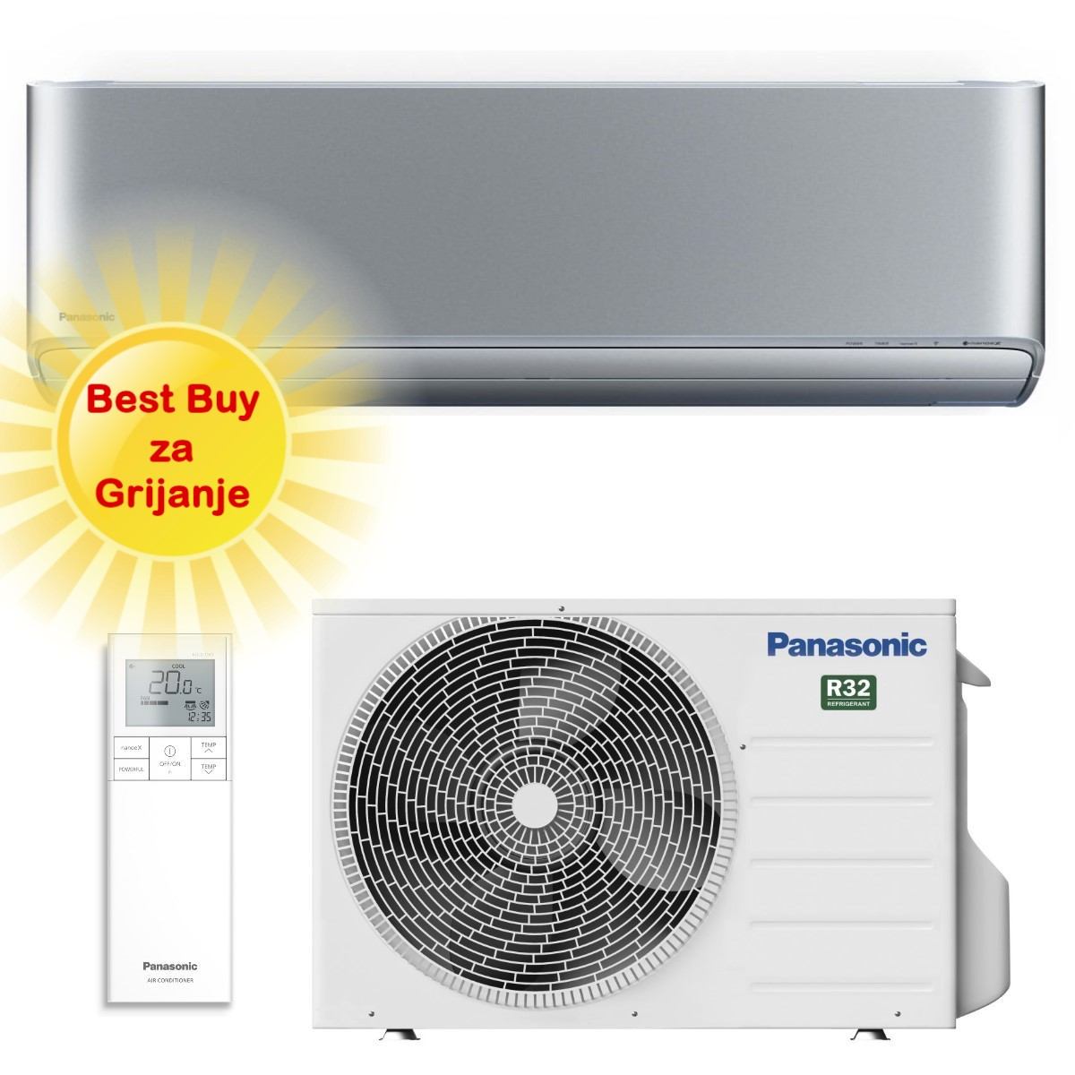 Panasonic Klima Uređaj 2,5Kw Kit-Xz25Cke