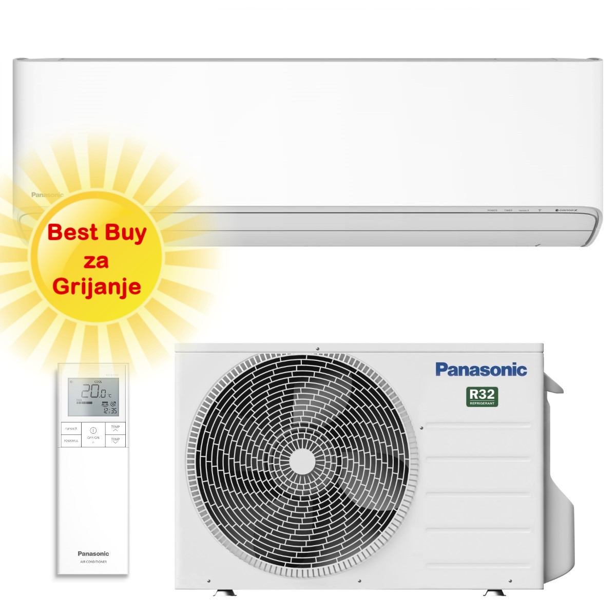 Panasonic Klima Uređaj 3,5Kw Kit-Z35Cke