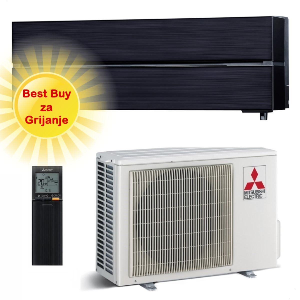 Mitsubishi Electric Klima Uređaj Msz-Ln25Vgb/Muz-Ln25Vg R-32