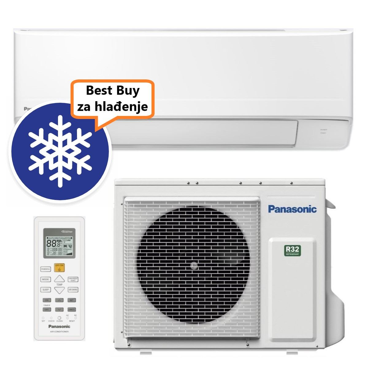 Panasonic Klima Uređaj 6Kw Kit-Bz60Cke