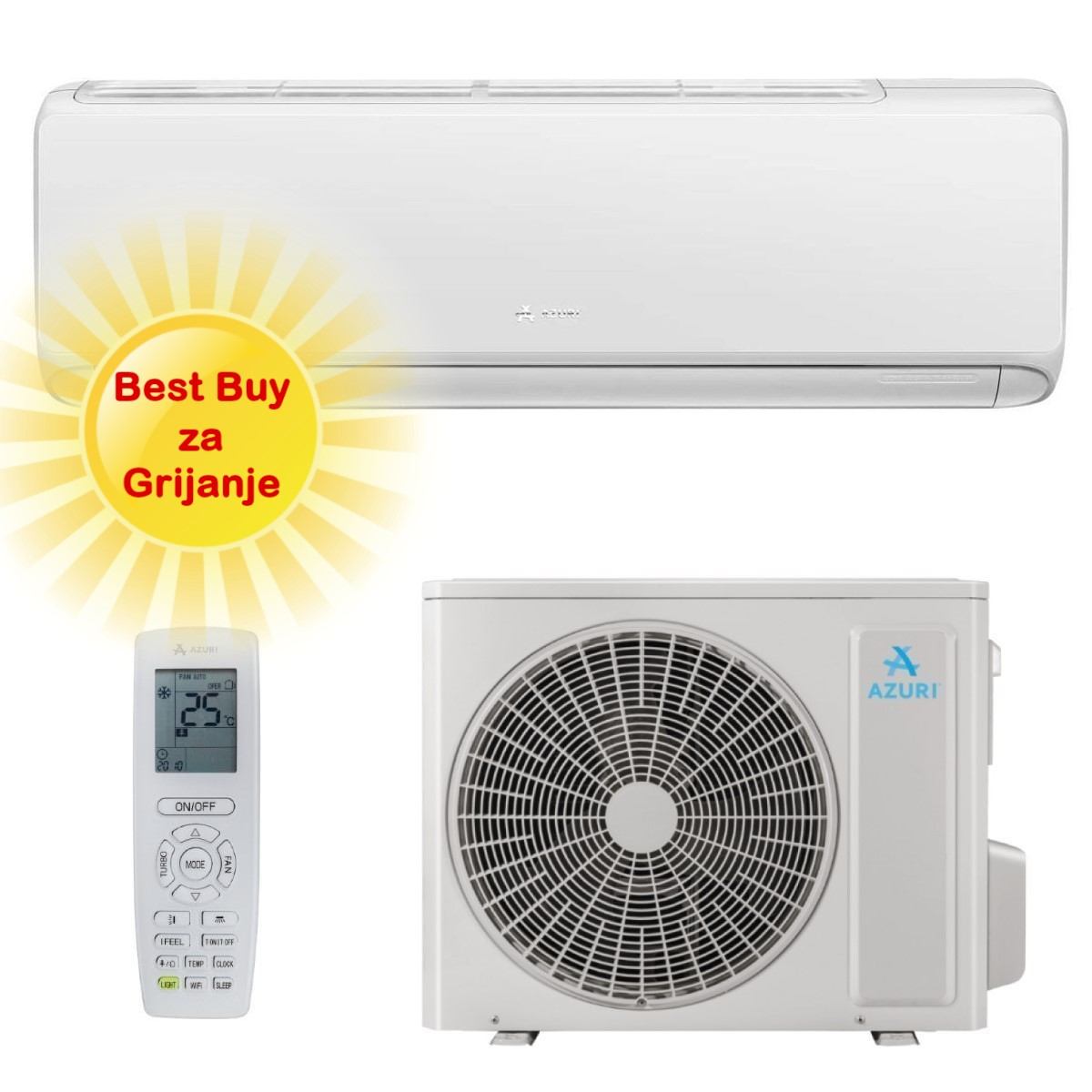 Azuri Klima Uređaj 5,3Kw Azi-Wm50Va