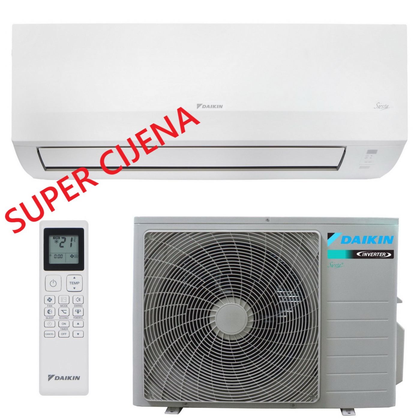 Daikin Klima Uređaj 5Kw Atxc50E/Arxc50E