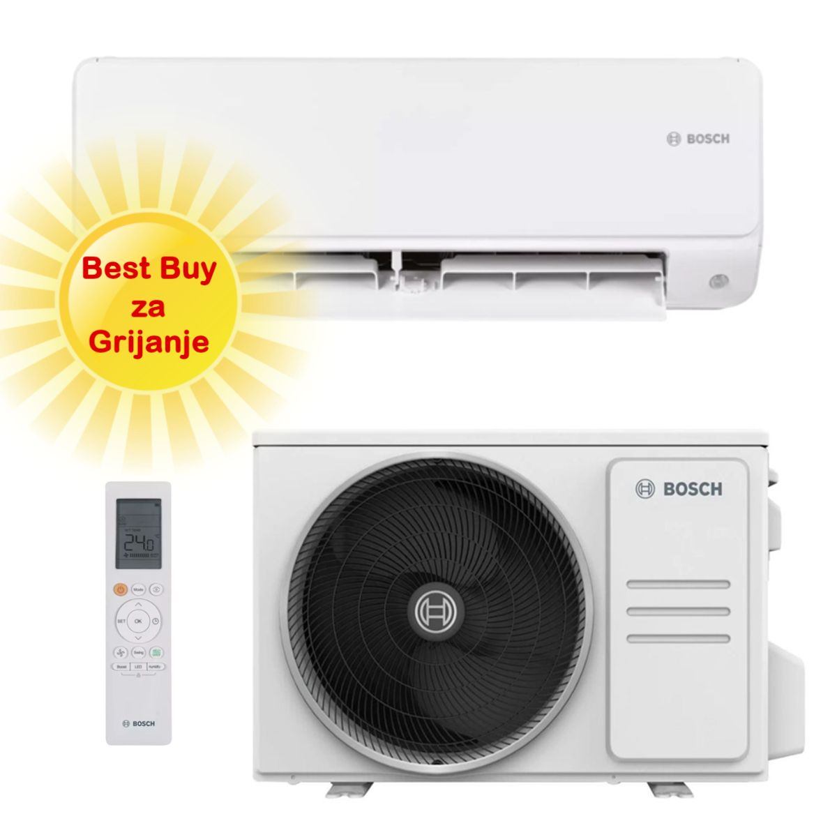Bosch Klima Uređaj 7Kw Cl6001I-Set 70 We