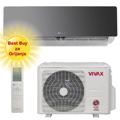 VIVAX klima uređaj 3,52kW ACP-12CH35AERI+ R32 SILVER MIRROR
