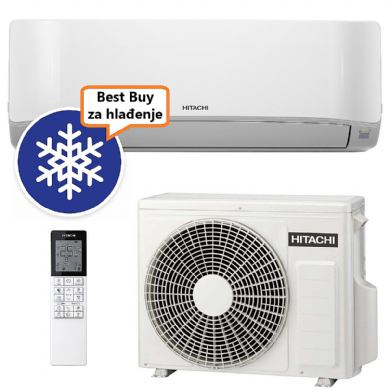 Hitachi klima uređaj 3,5kW RAK-DJ35RHAE/RAC-DJ35WHAE  R-32