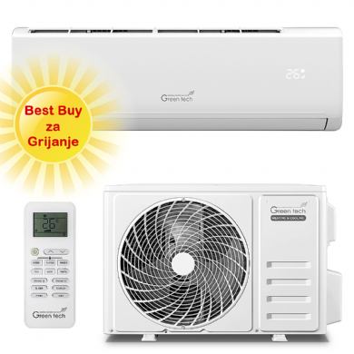GREEN TECH KLIMA UREĐAJ 3,4kW 12-IND2 - s grijačem u vanjskoj jedinici
