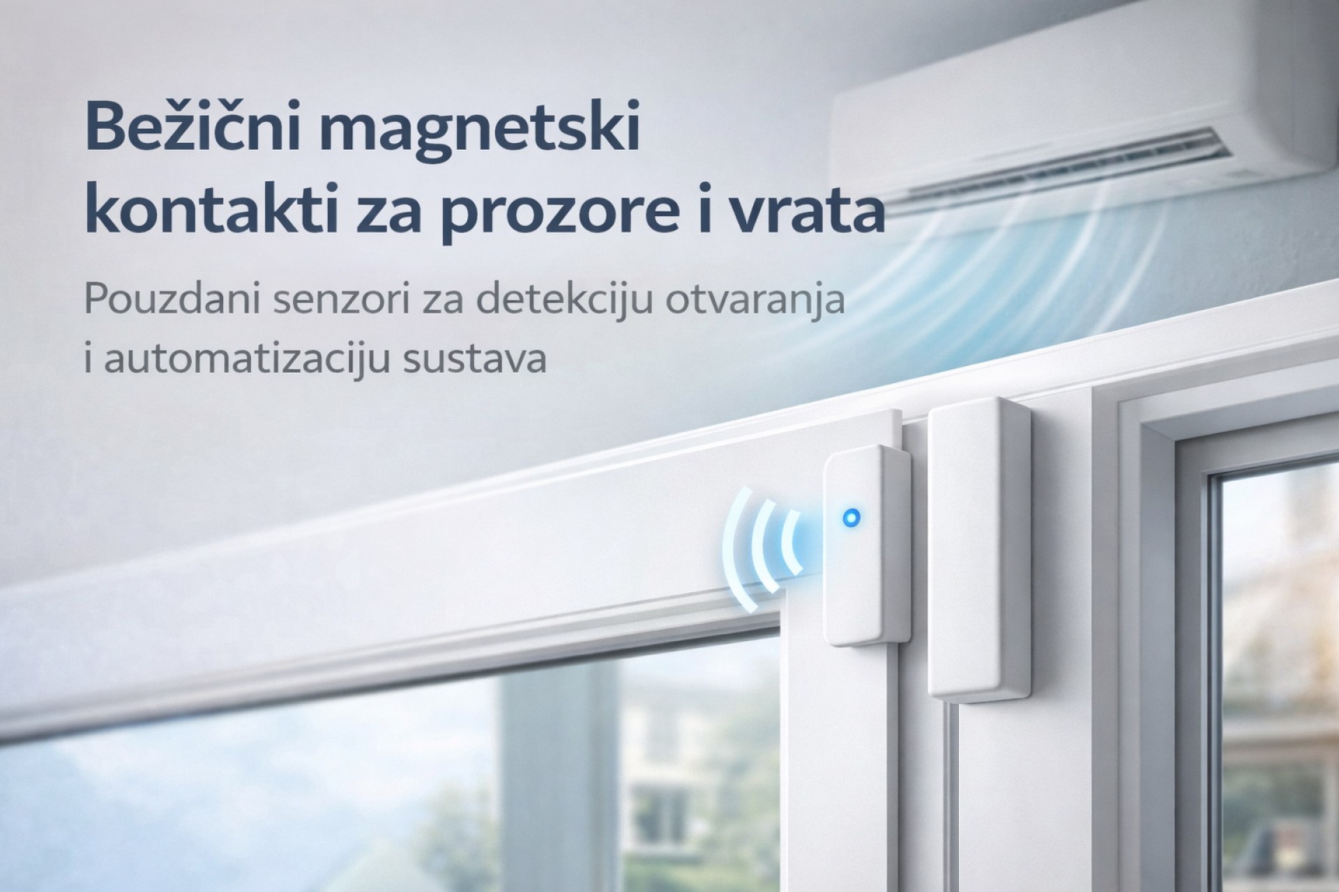 ECO-BIT BEŽIČNI MAGNETSKI KONTAKTI za prozore i vrata
