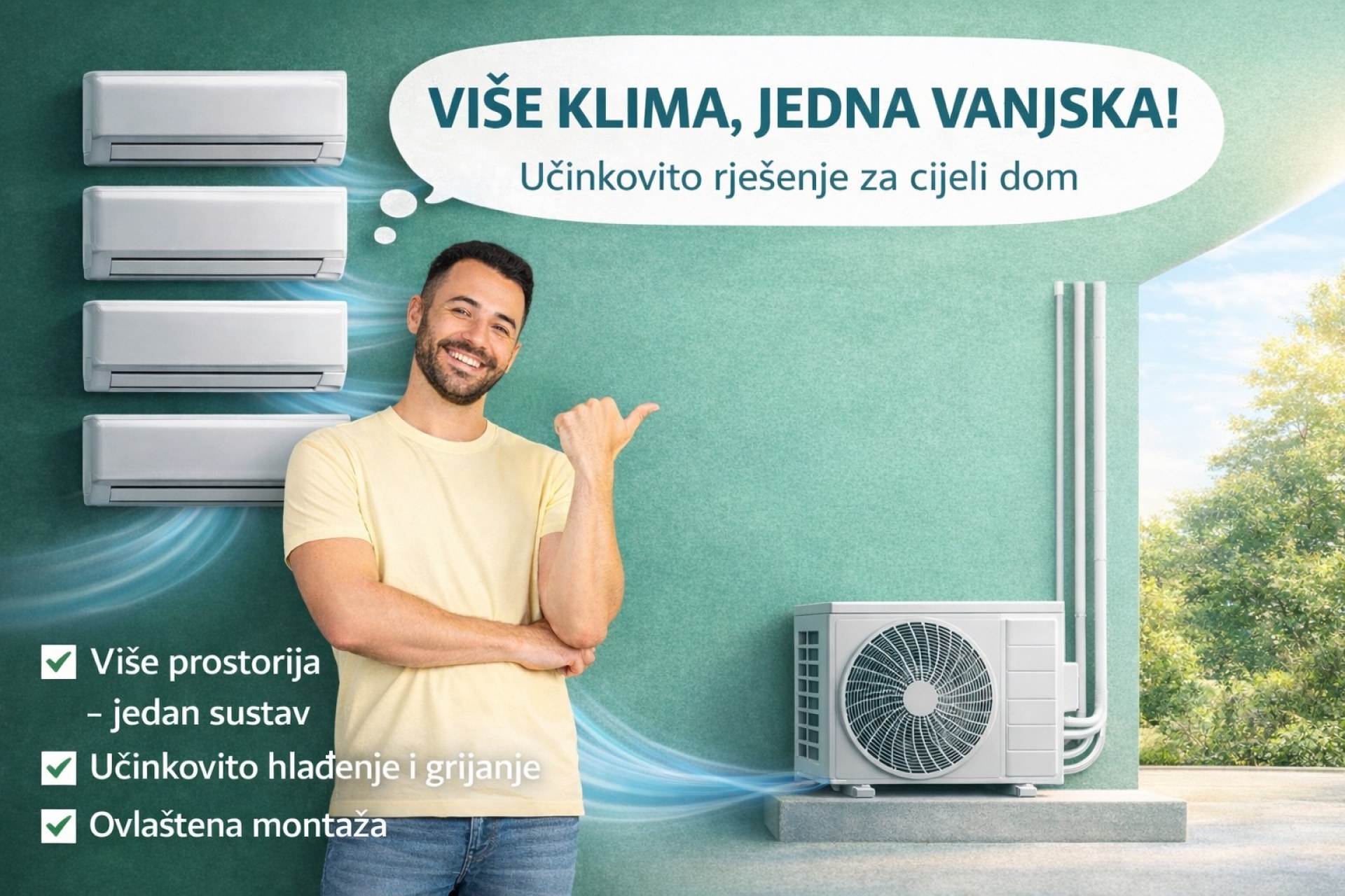 MULTI KLIMA UREĐAJI