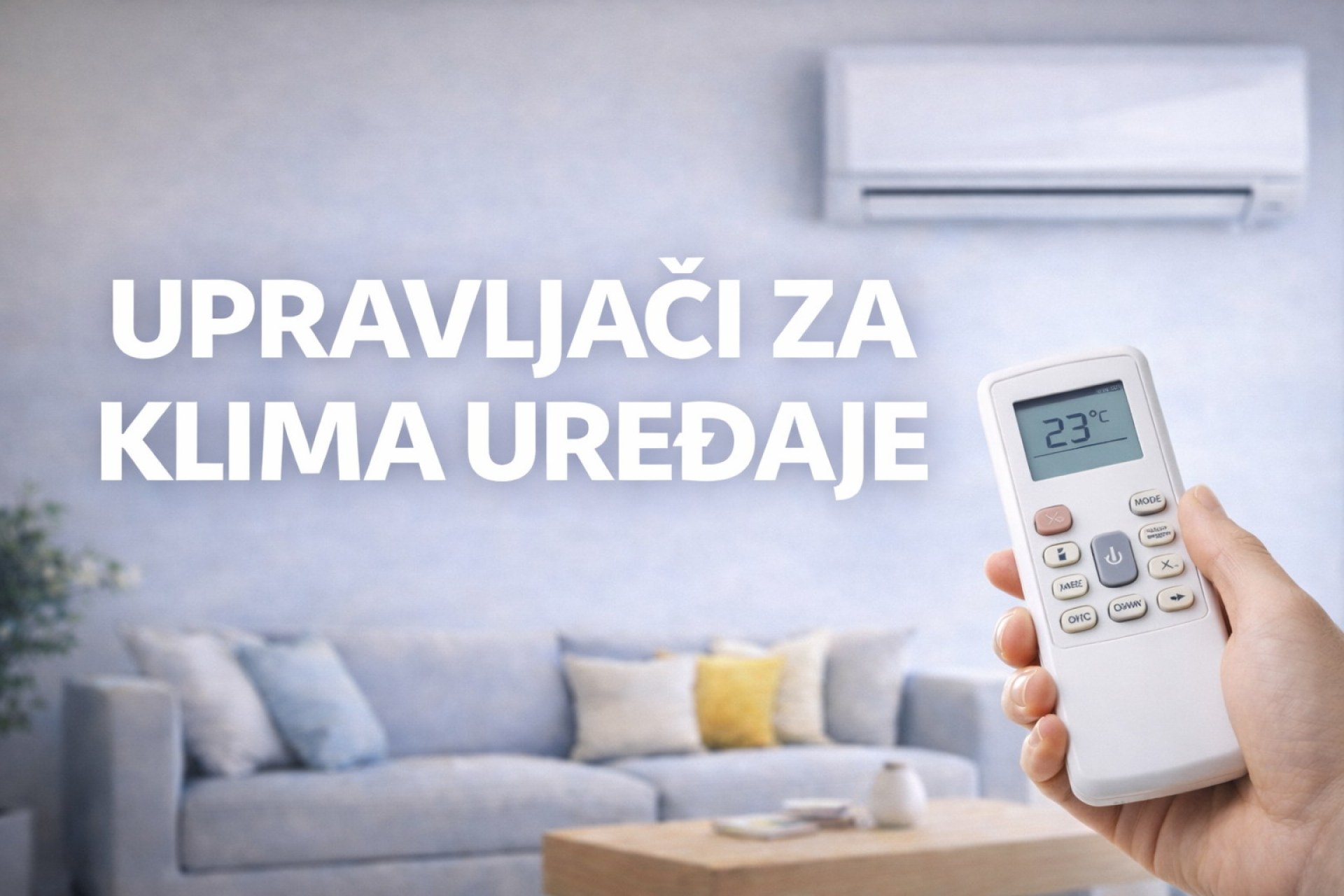 DALJINSKI UPRAVLJAČI ZA KLIMA UREĐAJE