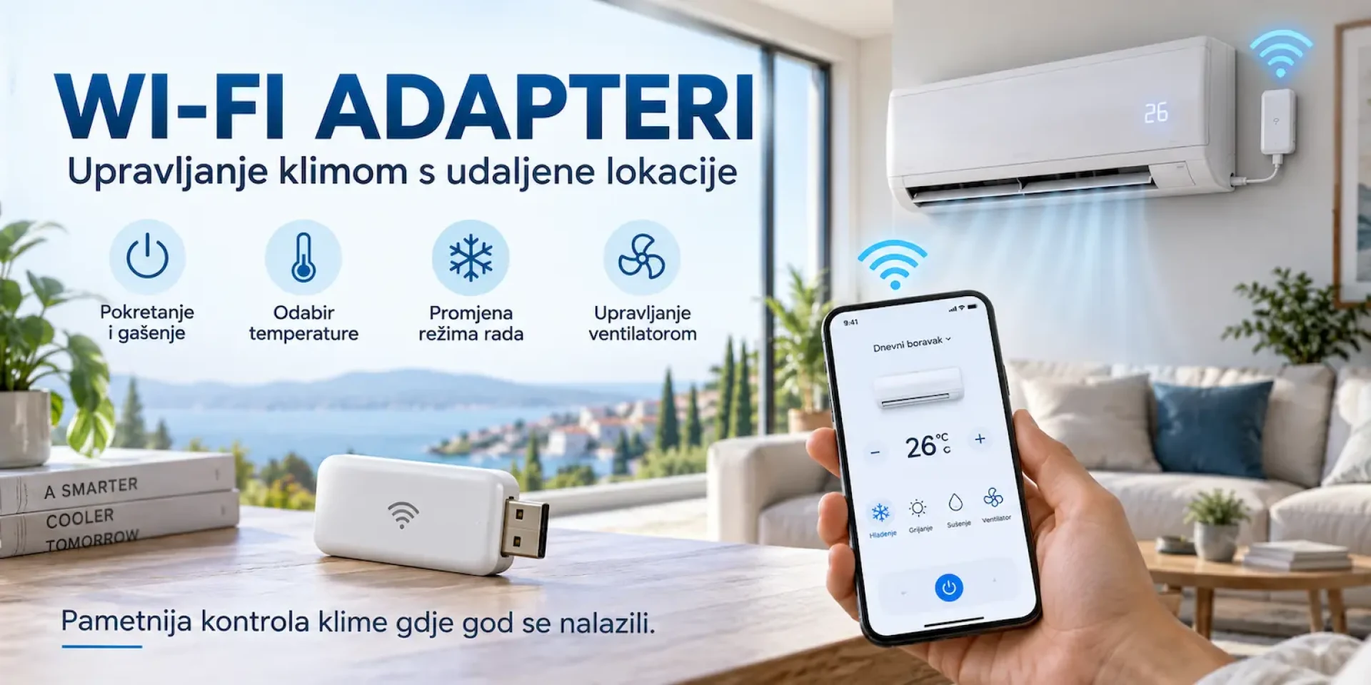 WI-FI ADAPTERI za upravljanje s udaljene lokacije
