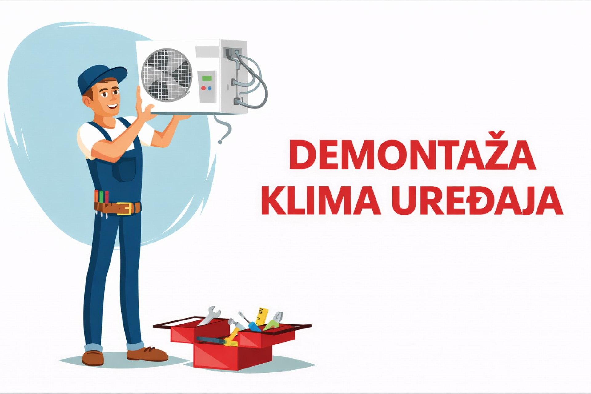 DEMONTAŽA KLIMA UREĐAJA